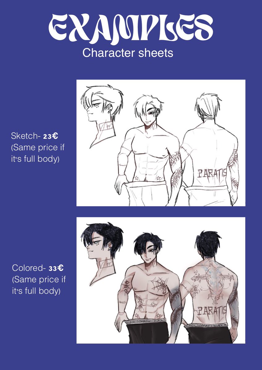 _gumisnue's tweet image. COMMS OPEN (updated version)
Check comments for work terms