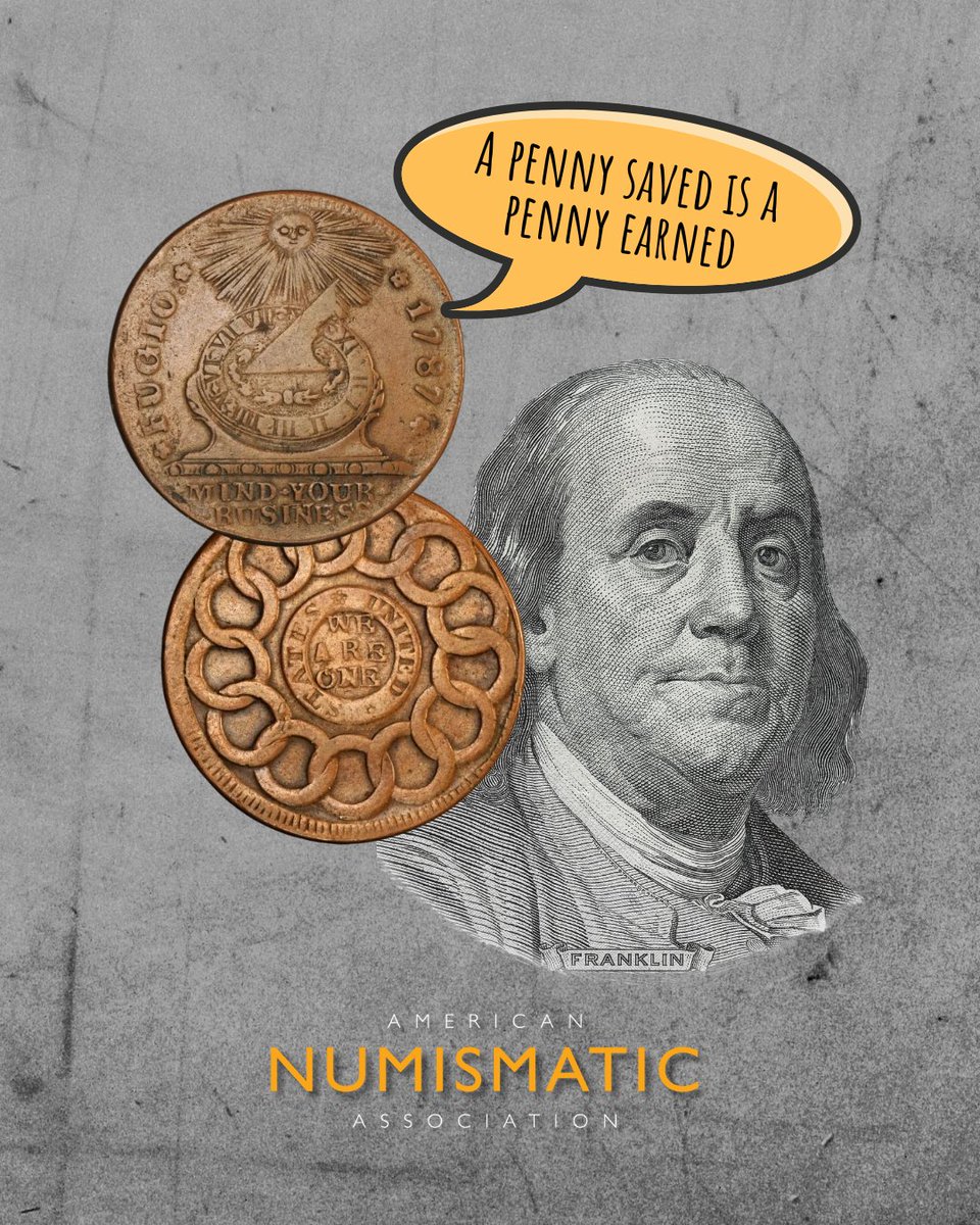 💬 #FunFactFriday: “A penny saved is a penny earned” is tied to Benjamin Franklin, who wrote versions of it in Poor Richard’s Almanack (1733) as Richard Saunders—urging readers to save, not splurge. 💰
🔗 bit.ly/451mbMH
#CoinedIt #Numismatics