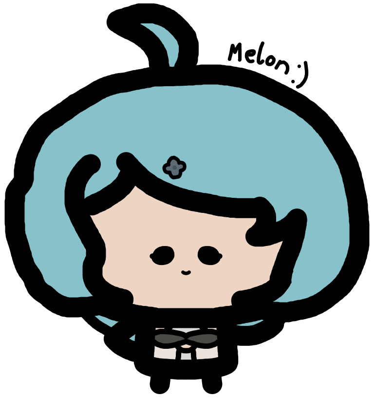 MelonByMelon's tweet image. PLEASE GIVE ME A CHANCE!
I drew Seed... I was gonna make this into a silly gif but I decided against it, so I just have the drawing left....
Also, I couldn't get a good look at the right side of her face so I'm sorry about that...