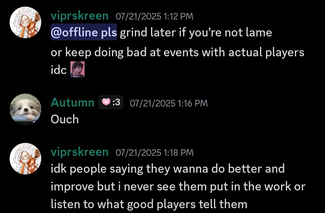 syntaxssb's tweet image. idk people saying they wanna do better and improve but i never see them put in the work