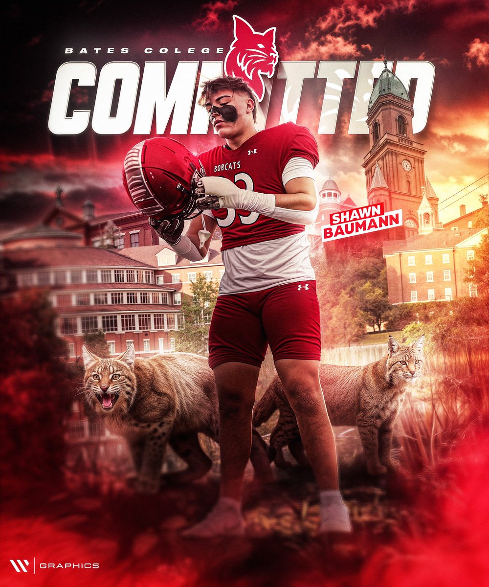 Shawn Baumann (@shawnbaumann33) on Twitter photo First off I would like to thank God for allowing me to be in the position I am today! I would like to announce my commitment to the admissions process at Bates College!
<a href="/Cats_CoachCoyne/">Coach Coyne</a> <a href="/Coach_Suta/">Kyle Suta</a> <a href="/coachwehrhahn/">Matt Wehrhahn</a> <a href="/PopeJohnLionsFB/">Lions Football</a> <a href="/CoachGaston_/">Dominique Gaston</a> <a href="/TheLabsports/">The LAB</a> <a href="/Bates_Football/">Bates Football</a> First off I would like to thank God for allowing me to be in the position I am today! I would like to announce my commitment to the admissions process at Bates College!
<a href="/Cats_CoachCoyne/">Coach Coyne</a> <a href="/Coach_Suta/">Kyle Suta</a> <a href="/coachwehrhahn/">Matt Wehrhahn</a> <a href="/PopeJohnLionsFB/">Lions Football</a> <a href="/CoachGaston_/">Dominique Gaston</a> <a href="/TheLabsports/">The LAB</a> <a href="/Bates_Football/">Bates Football</a>