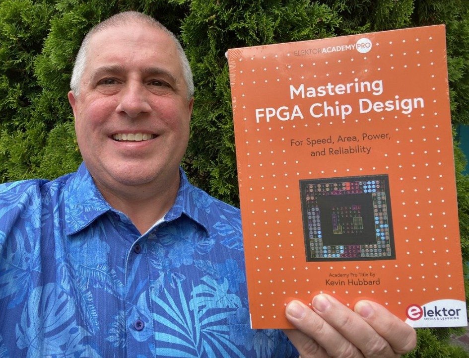 Kevin Hubbard (@bml_khubbard) on Twitter photo Journey Completed!
I never anticipated becoming an author.
A year ago I started a web-blog on FPGA chip design ( blackmesalabs.wordpress.com/.../bml-fpga-d… ). Today I am holding a polished book result of this project thanks to <a href="/Elektor/">Elektor</a> publishing.
Very glad I put in the effort and took this risk. Journey Completed!
I never anticipated becoming an author.
A year ago I started a web-blog on FPGA chip design ( blackmesalabs.wordpress.com/.../bml-fpga-d… ). Today I am holding a polished book result of this project thanks to <a href="/Elektor/">Elektor</a> publishing.
Very glad I put in the effort and took this risk.