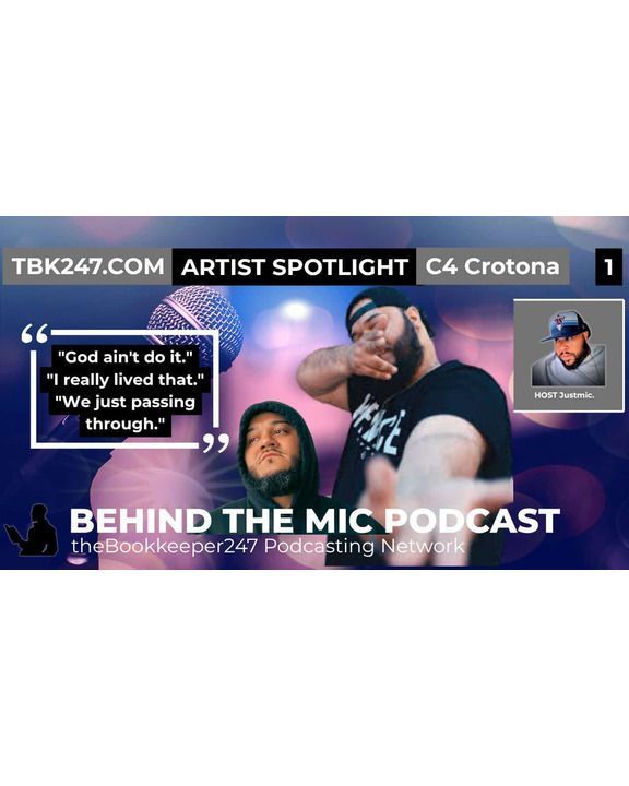 Bookkeeper247's tweet image. In Ep. 9 of Behind the Mic, @C4Crotona shares how grief, anxiety, and trauma became the foundation for his ministry.
From losing his mother to finding redemption in Bridgeport — this is raw, real, and full of God’s grace.
🎧 Watc… instagr.am/p/DMimi8NNvPJ/