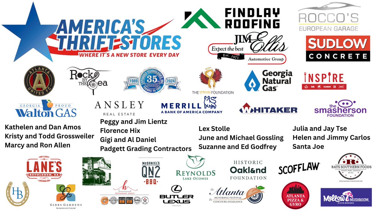 wsbradio's tweet image. Special thanks to ALL of our amazing partners who helped to make this year's 2025 95.5 WSB Care-a-Thon possible!
There's still time to donate at wsbradio.com/careathon
#WSBCareathon
#sponsored