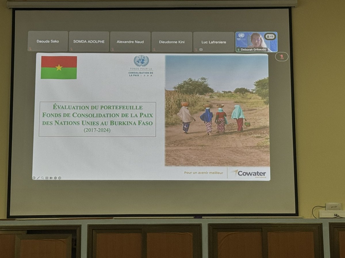 MauriceAz's tweet image. 🎤As Acting RC/HC for 🇧🇫 , I had the honor to open today, the national workshop on the #PBF portfolio evaluation (2017–2024) .👏 Kudos to Burkina Faso 🇧🇫 for its leadership & to all partners for the shared commitment to peace! #BurkinaFaso #Peacebuilding 🕊️🤝