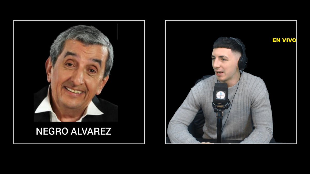 Radio Cristal (@fm_radiocristal) on Twitter photo Vía libre
💬 Entrevistamos al gran humorista el @carlosnegroalvarez que nos contó su historia. Su presente y futuro. 👉 El Negro es una marca del humor argentino.
<a href="/NehuenRubio2/">Nehuen Rubio🎧</a> Vía libre
💬 Entrevistamos al gran humorista el @carlosnegroalvarez que nos contó su historia. Su presente y futuro. 👉 El Negro es una marca del humor argentino.
<a href="/NehuenRubio2/">Nehuen Rubio🎧</a>
