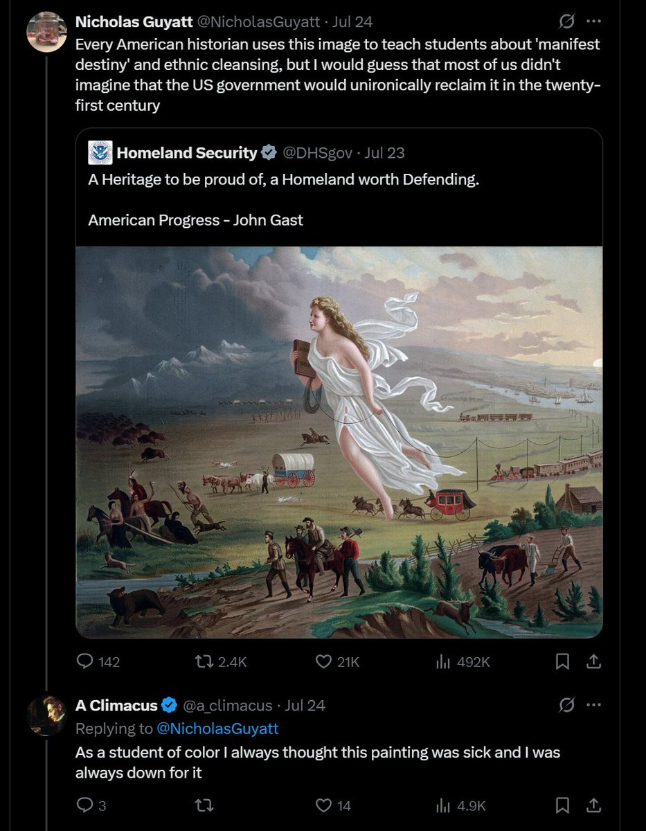 disabledwonk's tweet image. The lies people will post on this site are utterly absurd.
This is not even remotely true, and this account could not be less subtle when it comes to their blatant Nazi ideology, but I think they truly believe this absurdity. Propaganda is a dangerous drug.
