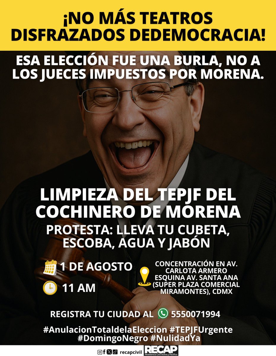 RolandoASolisO's tweet image. El recuperar el #PoderJudicial es recuperar las instituciones y es poner en su lugar al Obradonarco, el peor momento de México es con 7 años de destrucción, pobreza, caos y muerte. Cada generación tiene la responsabilidad de defender la democracia. Hoy nos toca a nosotros ser…