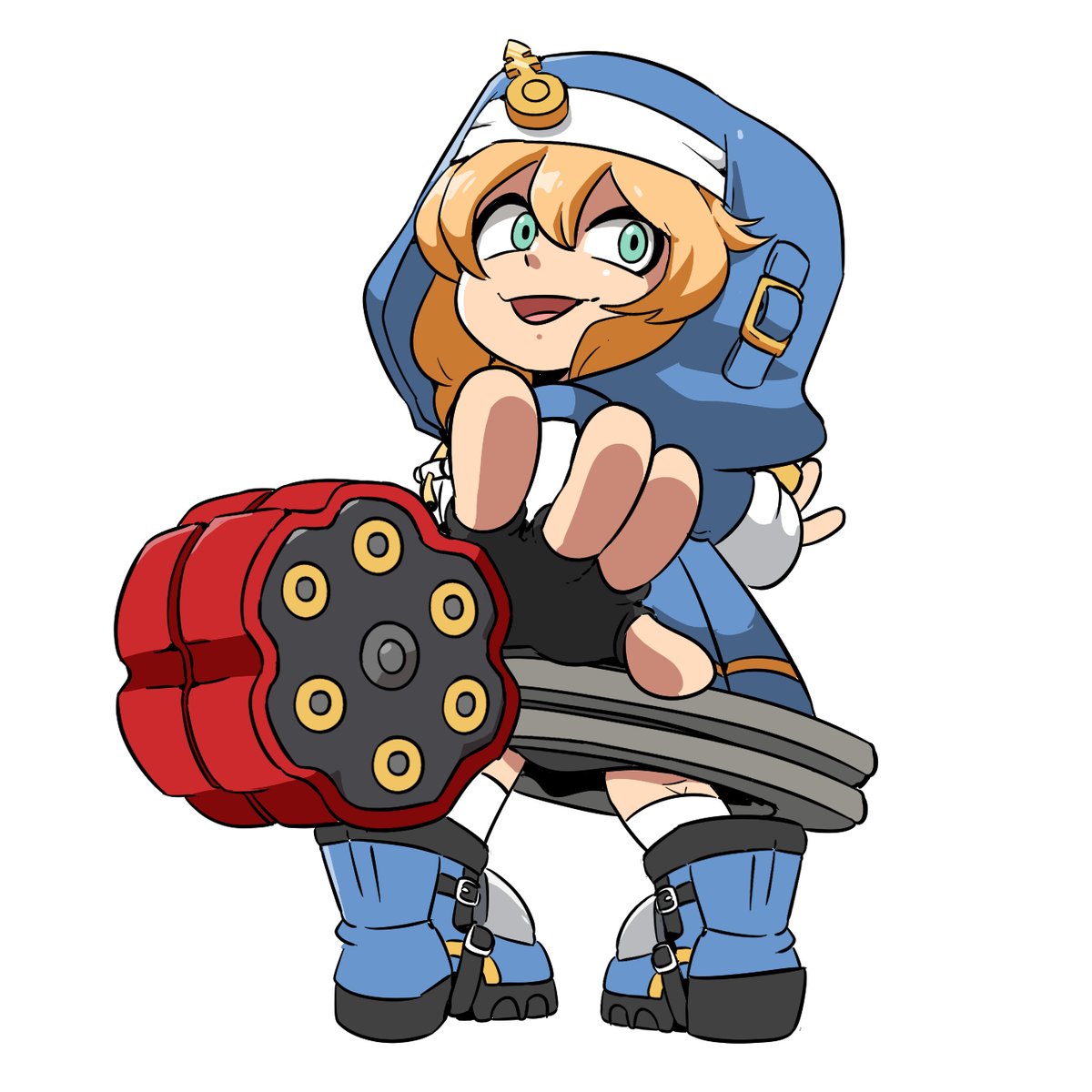 HairoElCroto's tweet image. ~unos chibis de i-no y de bridget para unos llaveros que hice 👀