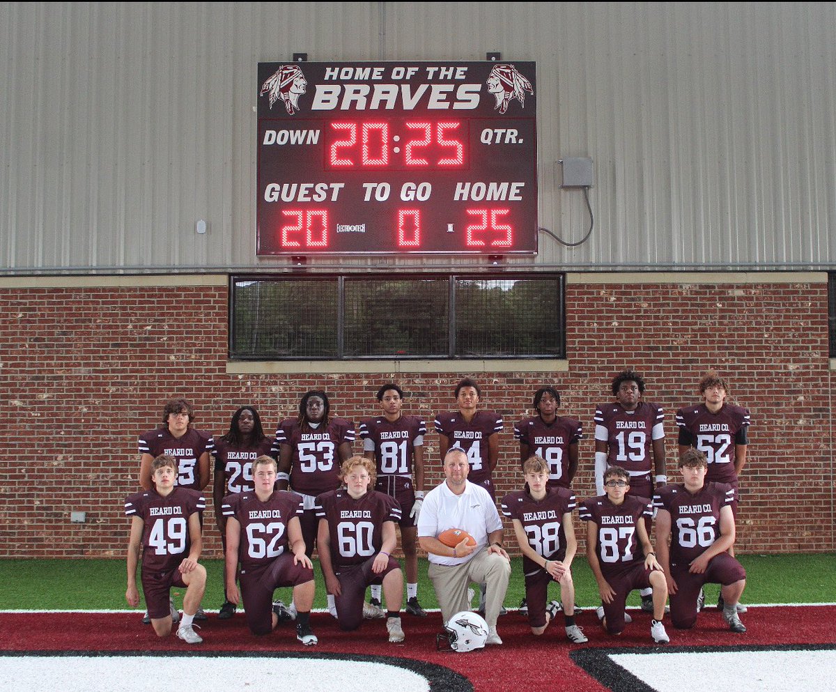 Your 2025 Heard County Football sophomore class! #TheHCway #Team53