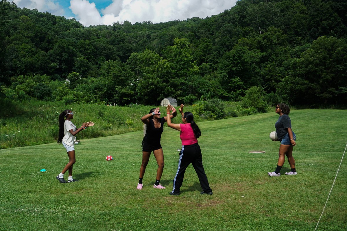 From basketball to football to volleyball, campers are staying active and having a blast trying out different sports! 🏀🏈🏐 #LVCsports #CampEnergy #TeamSpirit