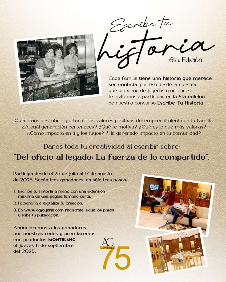 rafaelarraiz's tweet image. Los invito a participar en esta Sexta Edición de Escribe tu historia. Esperamos sus textos.