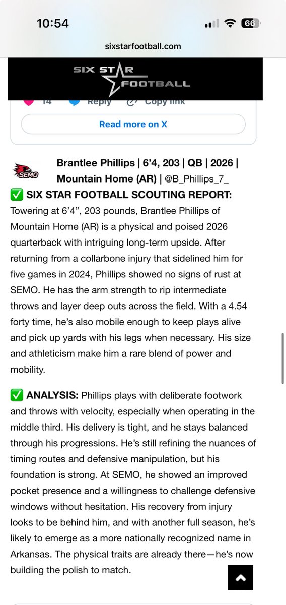 B_Phillips_7_'s tweet image. Thanks @sixstarfootball for the write up!
@MHHSFBall @CoachSteveAry
