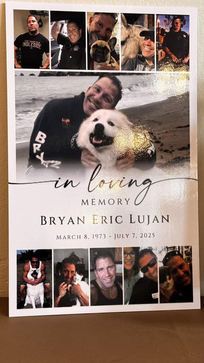 StanleyRoberts's tweet image. Attended a memorial service for my dear friend Bryan Lujan (SFPD Retired). The priest mentioned People Behaving Badly twice. Bryan rode with me on several occasions. RIP Bryan!