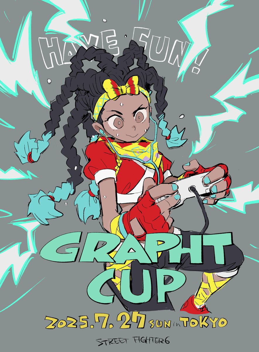 明日２７日日曜日、東京八王子東京たま未来メッセにて、ストリートファイター６の大会『GRAPHT CUP 2025』予選が開催されます⚡
入場無料で現地観戦が可能、配信もありますので
みなさま ぜひ check it out! してみてください👀✨
ゲストも超豪華です🌸