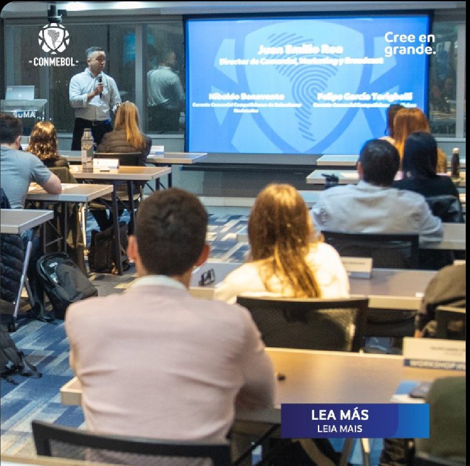 BrunoPont's tweet image. Exitoso primer Workshop presencial: Hospitality Venue Managers 2025.
@CONMEBOL realizó su primer Workshop para Hospitality Venue Managers 2025.
Se abordaron temas clave como reglamentos de los espacios de hospitalidad, sponsors y gestión operativa.
La CONMEBOL, a través de su…