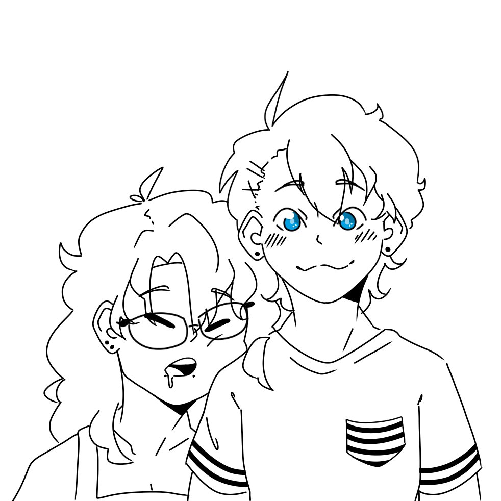 bee_lodi's tweet image. Quick syo yume art to make my day a little better 🥺