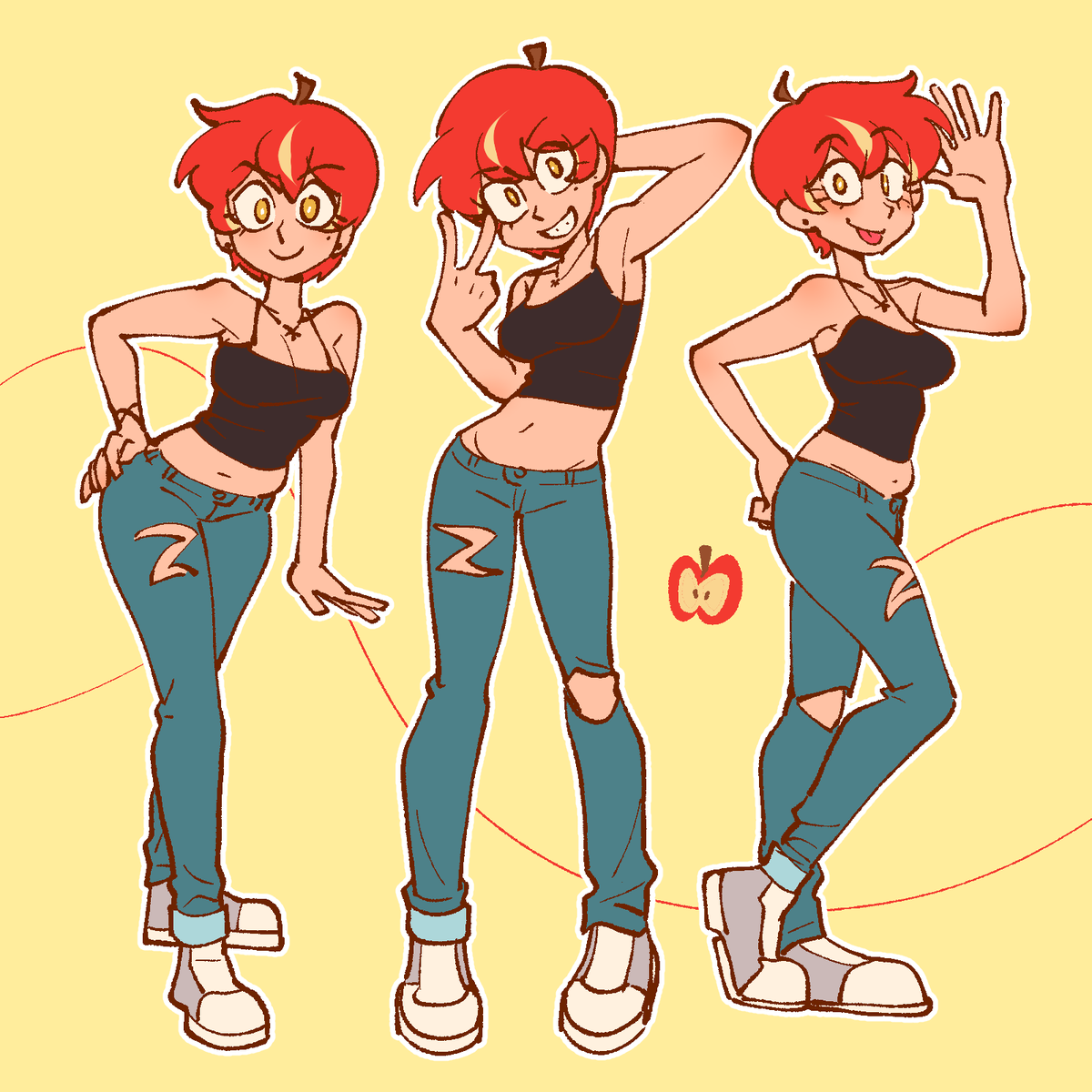 Apple gal 🍎 #ZNZNOC