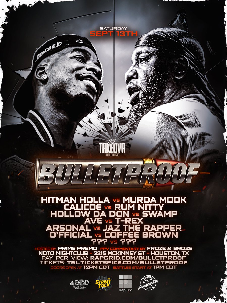 TheProblem401's tweet image. Myself and @EeshRose will be live in a few Doing Predictions for these 4 cards coming up in the Battle Rap Culture ... Tune in and give us ya opinions! 👀🗣🫱🏻‍🫲🏼