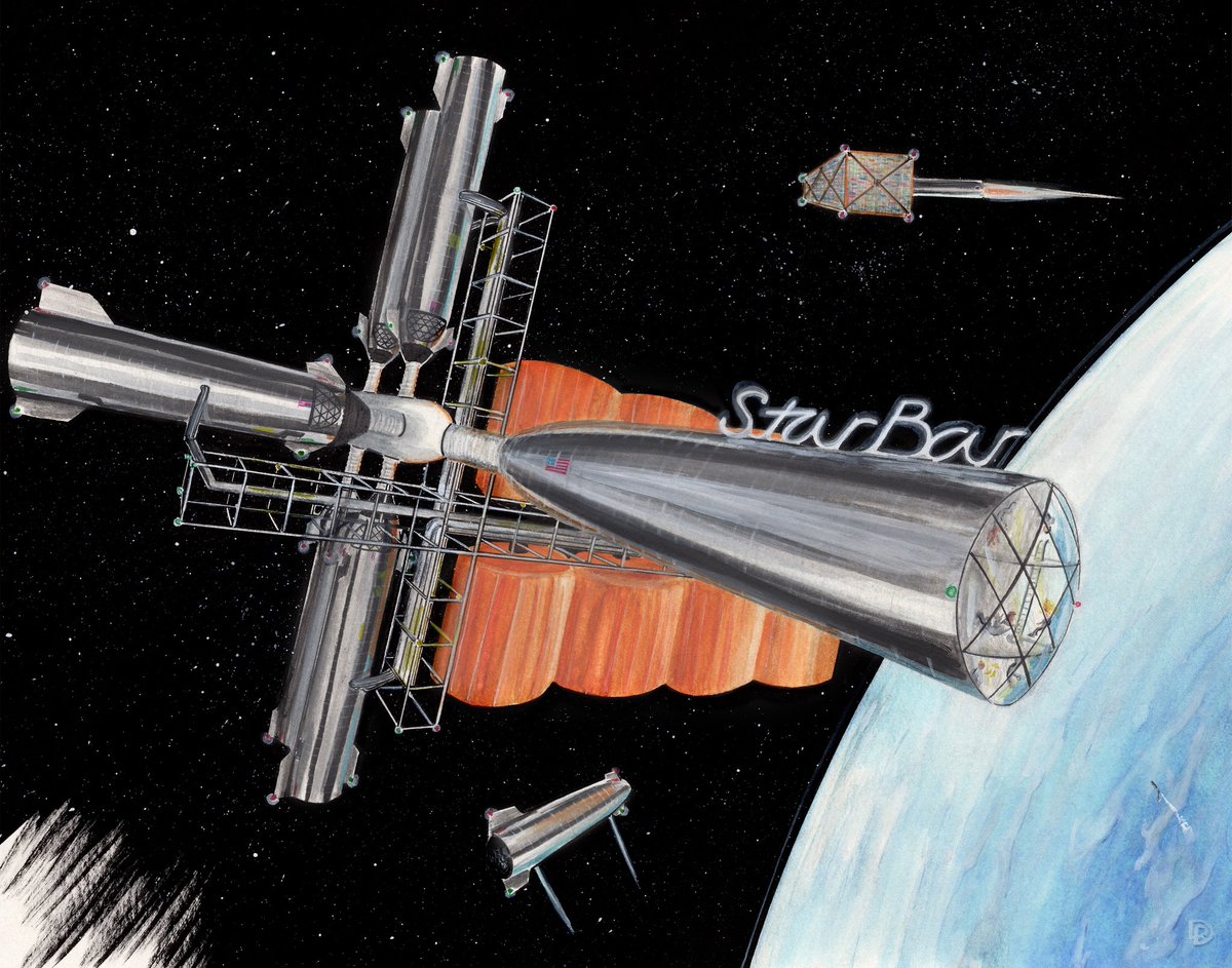 moonsteaders's tweet image. For new followers.
I post about space, concept art I draw, I ask for feedback on crazy optimistic ideas. I an a dad rising intrepid explorers.