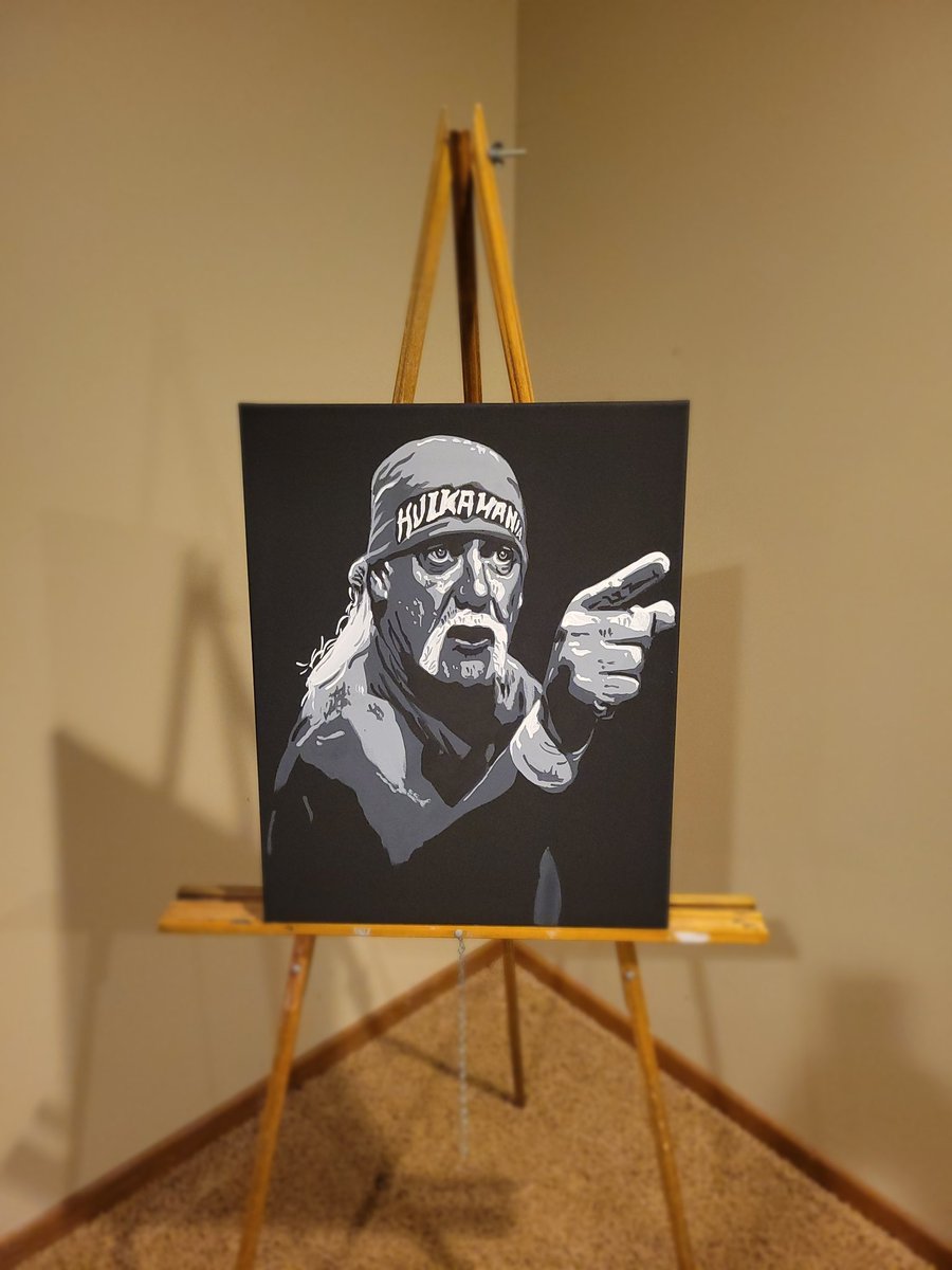 oyster_art's tweet image. Hulk Hogan
"Let me tell you something brother."
"Well, you know something Mean Gene......."
16x20 acrylic canvas #painting #art #WWE #WCW #RoyalRumble #WrestleMania #HulkHogan #Hulkamania This piece is #available