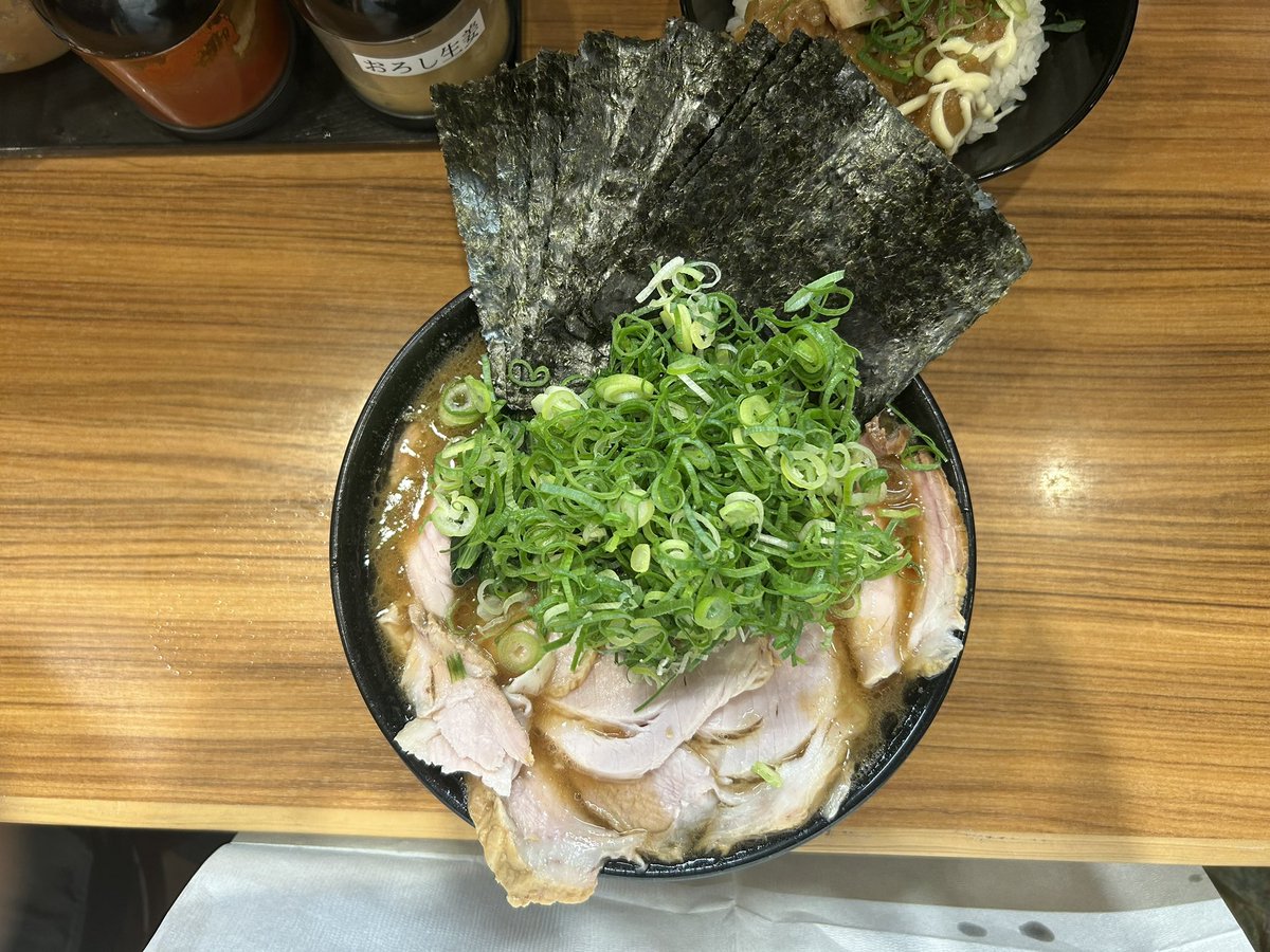 tacky441's tweet image. 昨日の夜は輝道家 野方店。