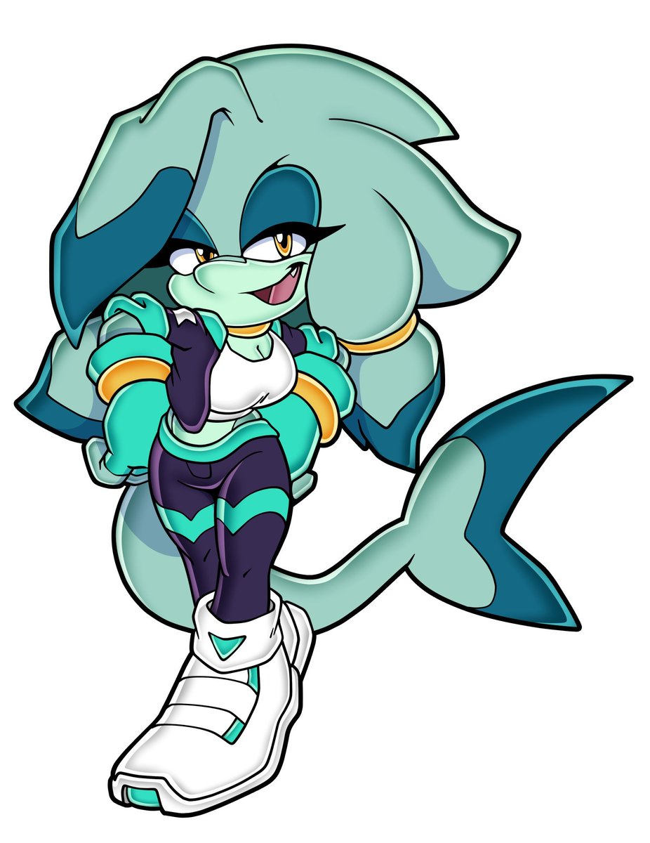 StrandedTangle2's tweet image. Com of the girl in the Sonic Adventure style! 

Massive thanks to @TheNovika! they did an incredible job!