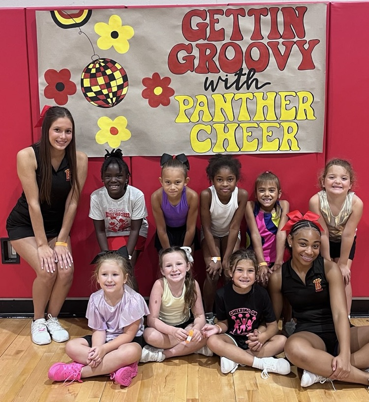 wbrpanthers's tweet image. Mini cheer camp, thanks for the great turnout, it was a great dayπππ