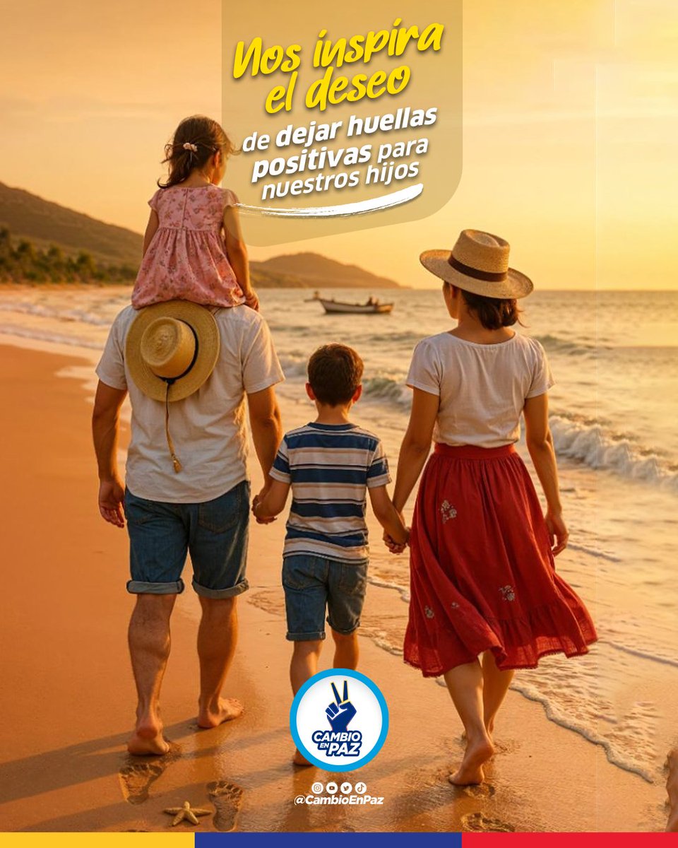 La #VenezuelaPosible no es un sueño lejano, es una meta compartida, tejida con manos trabajadoras y corazones firmes 

Nuestra fuerza es la familia, nuestro rumbo es el bienestar

Seguimos sembrando paz, porque sabemos que, con amor y constancia, lo grande se construye