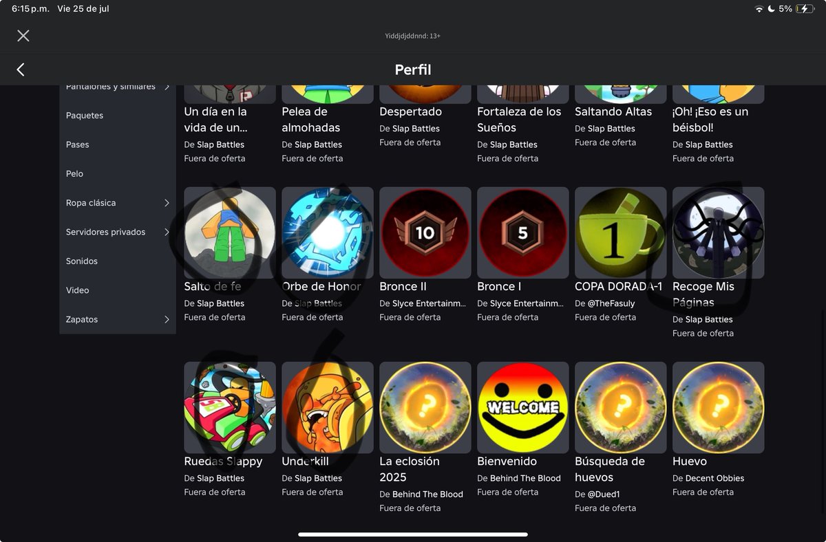 ikerp80's tweet photo. Todo lo que conseguí después de volver a roblox no grabe sorry https://t.co/hzxhpkynfT