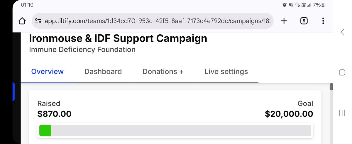 VixenUVT's tweet image. Guys, this is already incredible! All of us from stream today, we thank you so much, this is just the 1st day, and 4/5hours of stream time has already raised almost 1k for the ironstrong movement! Thank you so much, lets keep it up! tilt.fyi/9arcBGyCii #missionironstrong