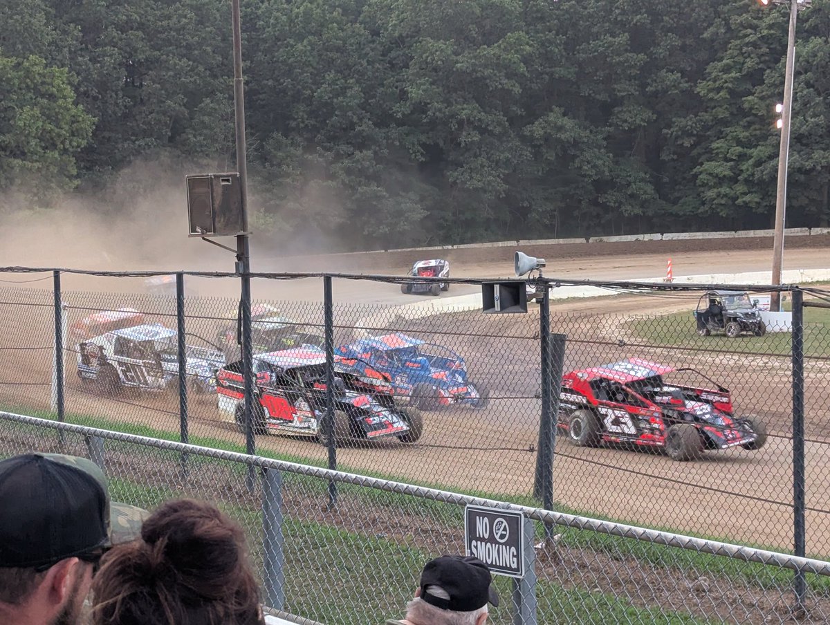 Bucket list item... big block modifieds!! Not in Kansas anymore toto.
