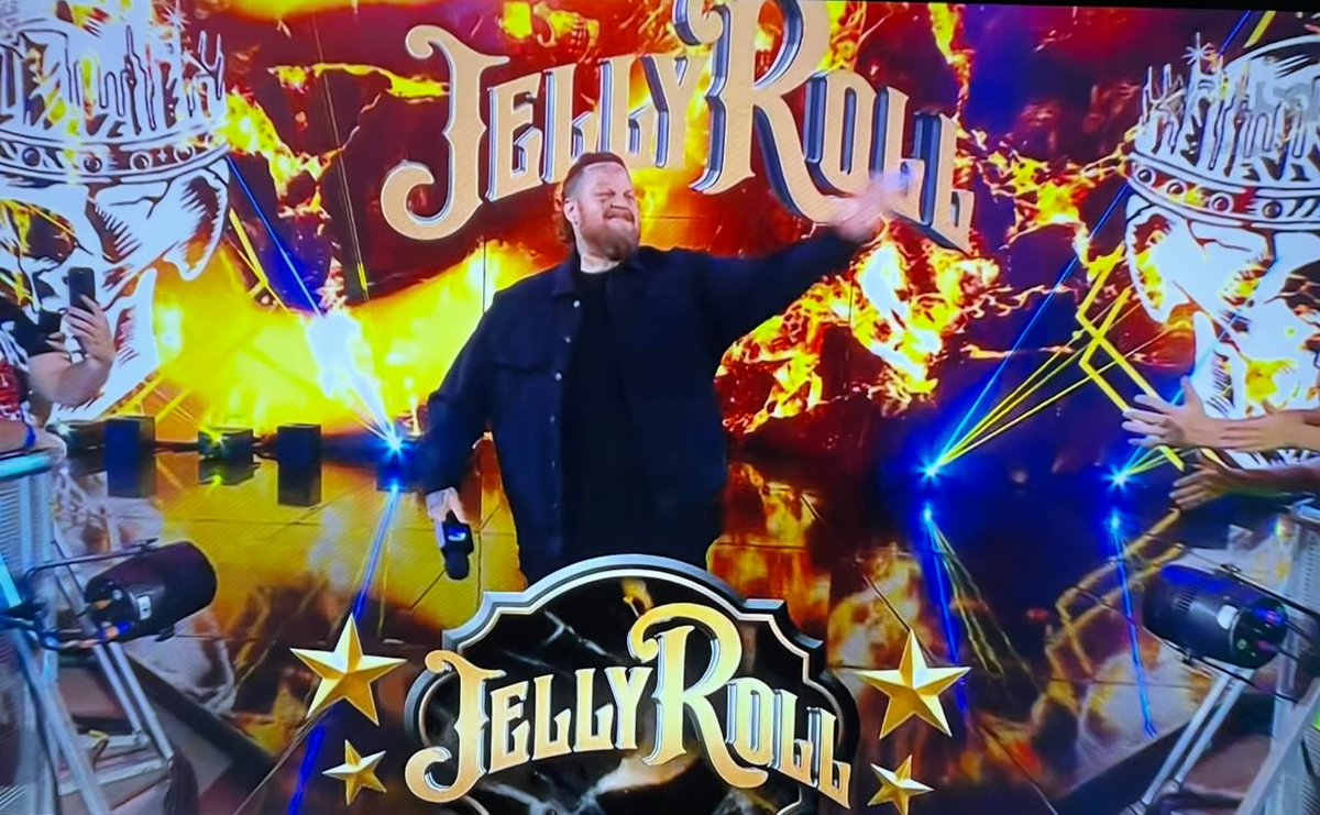 Are you into the JellyRoll stuff? #Smackdown
