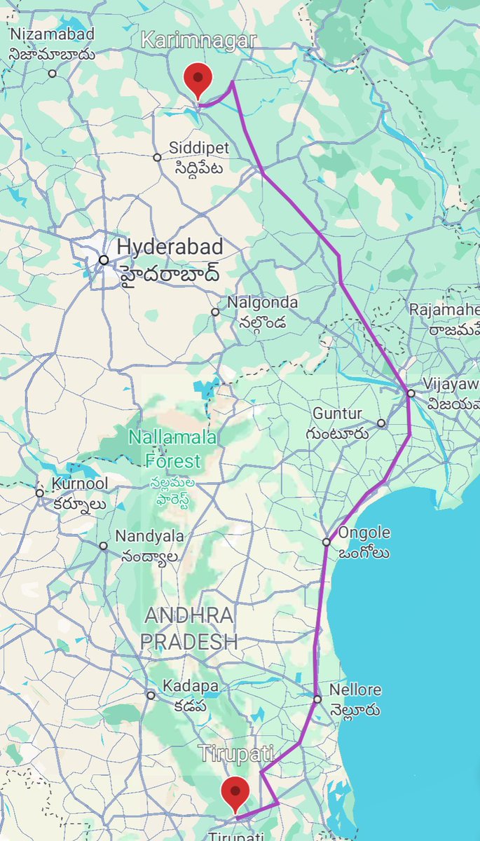 techchaituu's tweet image. 🚆 Karimnagar–Tirupati Superfast Express Upgrade
The train is upgraded with LHB coaches!
🔁 W.E.F:
From Tirupati: 26.07.2025
From Karimnagar: 27.07.2025
🛤️ New CC:
1-EOG
1-LSLRD
2-2A
4-UR
5-3A
6-SL