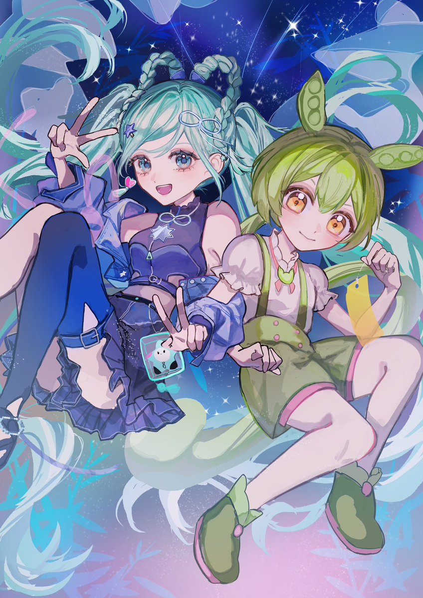 myai_3_3's tweet image. 輝いて‼️‼️💫💫
 #マジカルミライ2025  #初音ミク  #ずんだもん