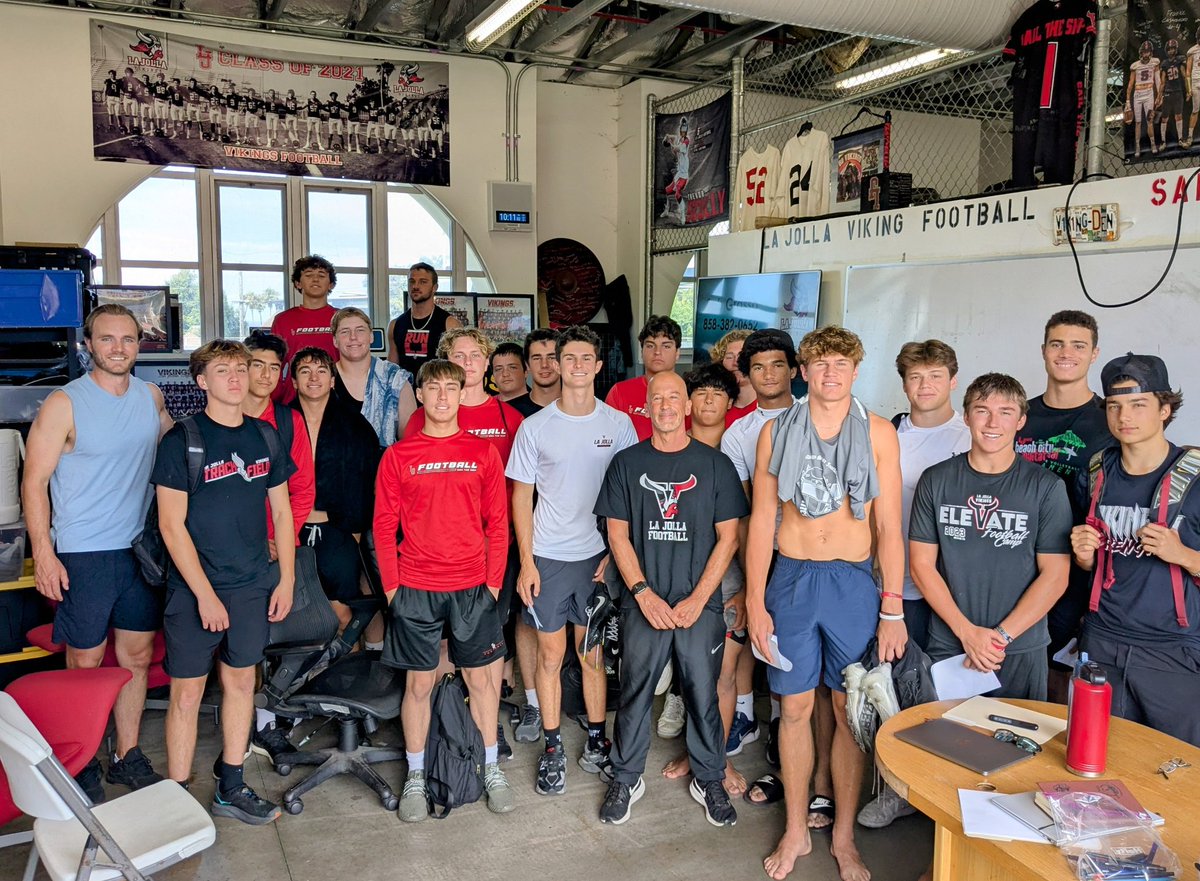 Tyler Roach (@coachroachlj) on Twitter photo Great Day to be a Vike!
Summer Grind Complete ✅
Now the fun begins! Huge thanks to a great friend and Viking Alum Coach <a href="/RobGrasso2/">Coach Grasso</a> for leading an awesome Leadership Development Workshop today with the guys #sailtheship #TNT Great Day to be a Vike!
Summer Grind Complete ✅
Now the fun begins! Huge thanks to a great friend and Viking Alum Coach <a href="/RobGrasso2/">Coach Grasso</a> for leading an awesome Leadership Development Workshop today with the guys #sailtheship #TNT