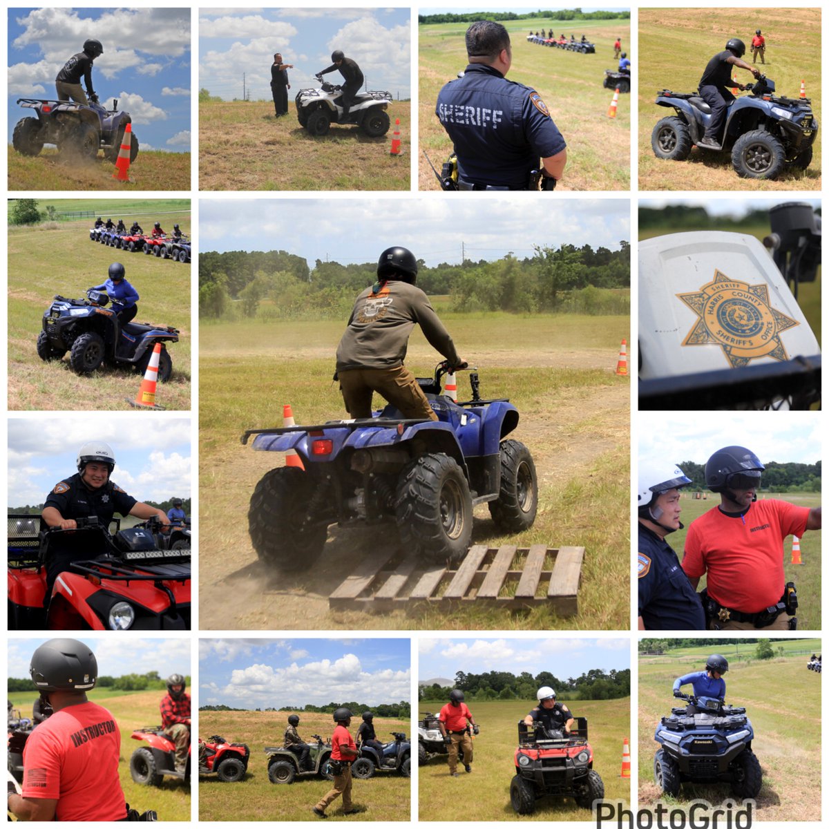 HCSO_Parks's tweet image. Helmet on, smiles ready, fun, friends, and four-wheelers roll into adventure# ATV Training #ATVAdventure #SquadReady #MudLife #TrailReady