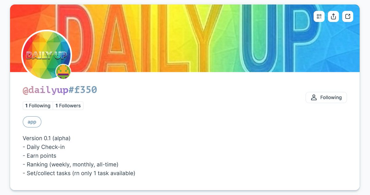 1kilreb (@1kilreb) on Twitter photo Feel free to follow my $LYX <a href="/ERC725Account/">Universal Profiles</a> Mini-App, if you are interested in following the DEV log and check on all the development steps and updates:
profile.link/dailyup@f350 Feel free to follow my $LYX <a href="/ERC725Account/">Universal Profiles</a> Mini-App, if you are interested in following the DEV log and check on all the development steps and updates:
profile.link/dailyup@f350