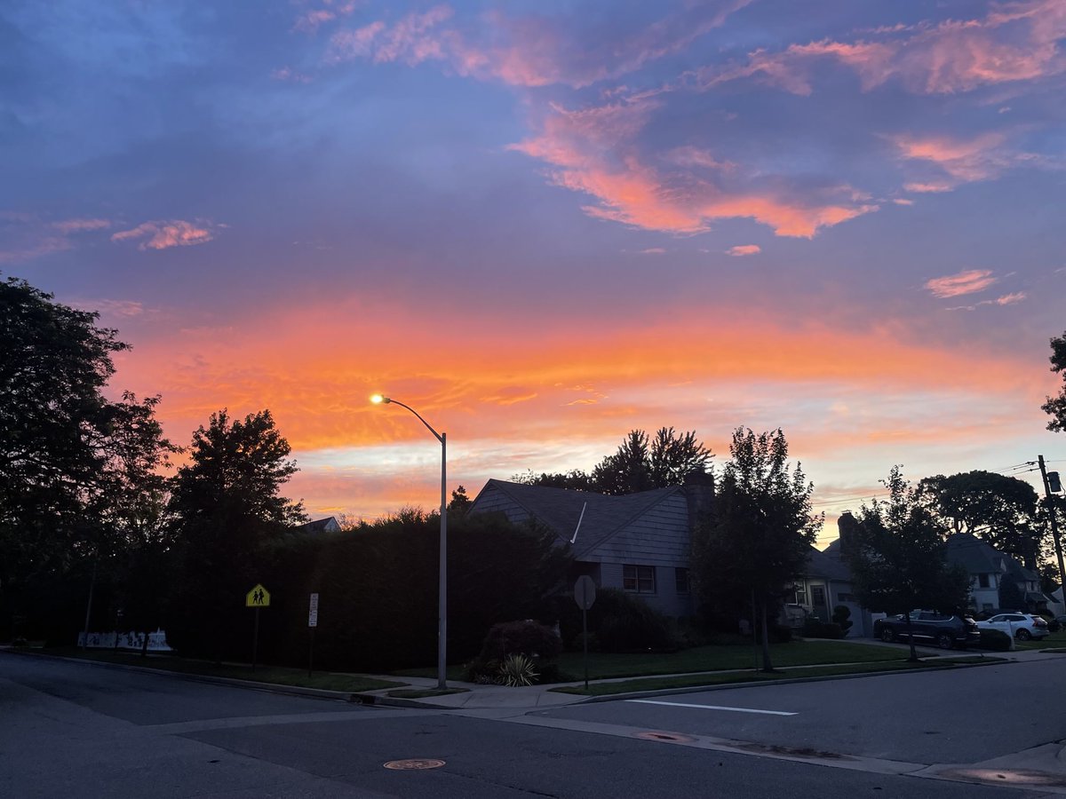 Friday night sunset