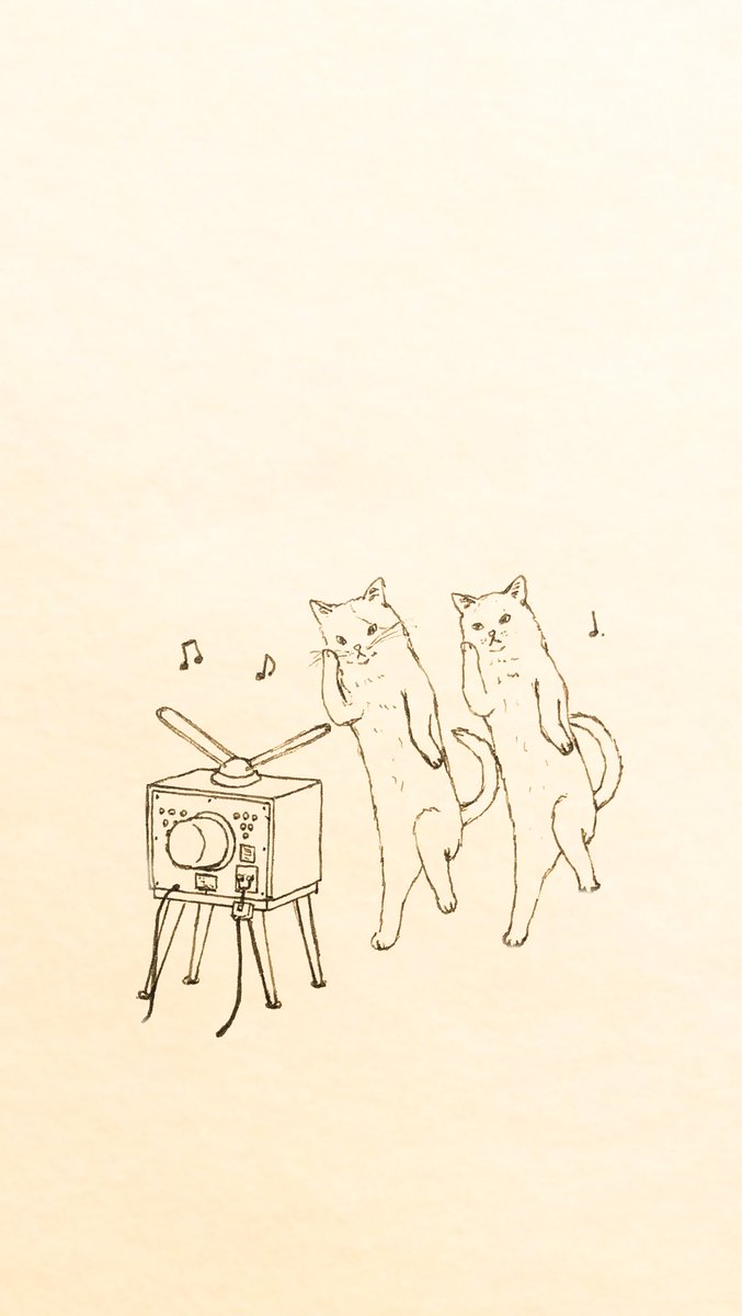 kimi_to_daskis's tweet image. 【猫ズ壁紙】😸😽
『思わずリズム♫』の壁紙です。
良かったら個人で楽しむ範囲でお使いください☆📱
#キミとダスキス #ドタバタ猫ズ