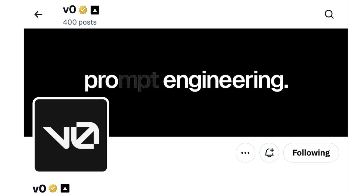 LucasDickey4's tweet image. because @karpathy called it &quot;context engineer&quot;, does the team at @vercel need to change their @v0 X profile background image?