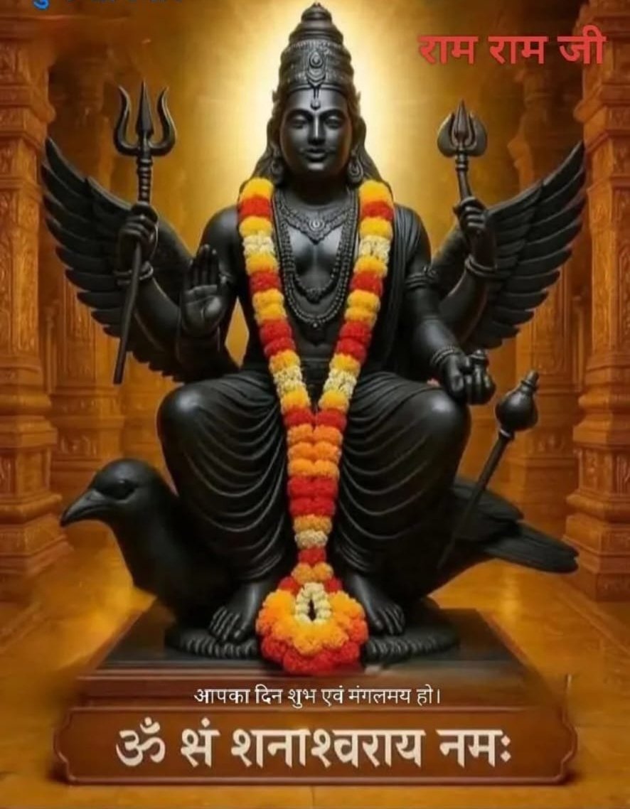guddusinghdss's tweet image. शनिदेव महाराज सभी मित्रो पर अपना आशीर्वाद बनाये रहिएगा साथ मै मुझे भी आशीर्वाद अपना देते रहेंगे...
#ऊँ_शं_शनैचराथ_नमो_नमः🙏