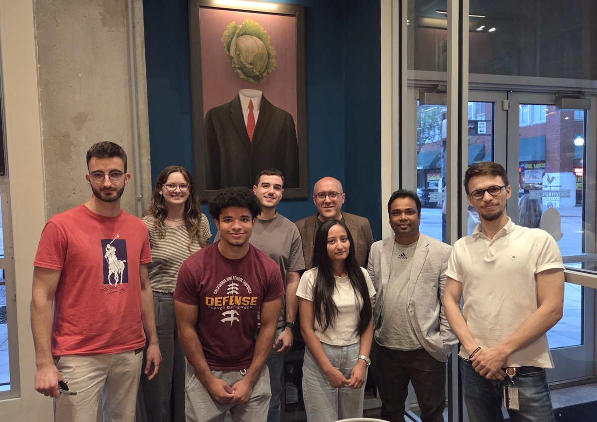 Drosatos Lab wrapped up a productive year with a celebratory dinner.
Kudos to our dedicated team for driving progress in cardiometabolic research. Here’s to a new academic year. May science shine, undisturbed by political conflicts.

#DrosatosLab