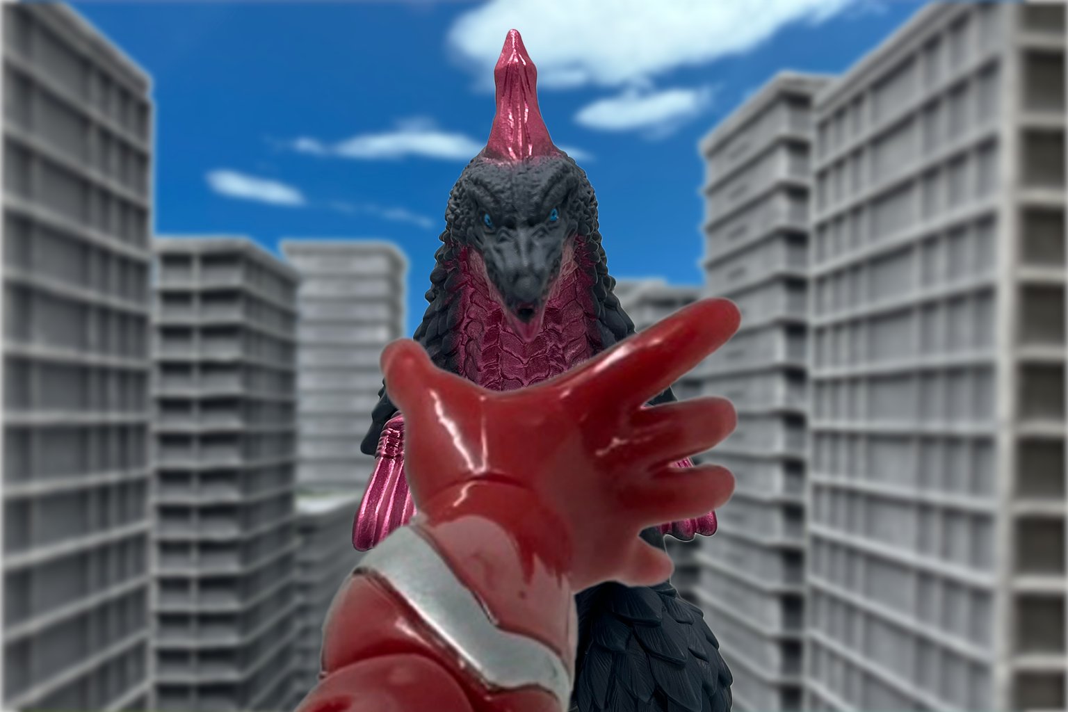 ウルトラ怪獣ソフビ　テリジラス　リペイント完成品ウルトラマンオメガ ウルトラ怪獣シリーズ 235 テリジラス｜ウルトラマンおもちゃ