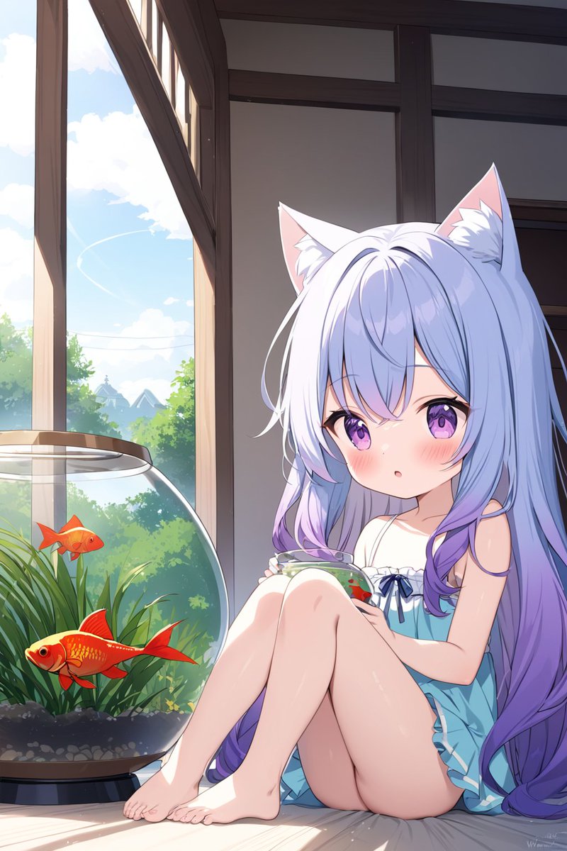 runar0315's tweet image. 金魚