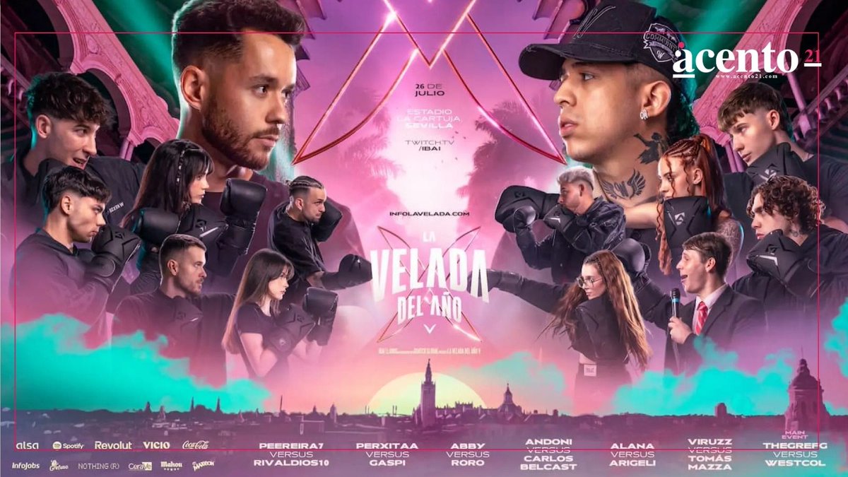 acento21mx's tweet image. #Virales🎆 ¡Se acerca La Velada del Año 5! Conoce la cartelera completa, horarios y dónde ver en México el evento más épico de 2025 organizado por @IbaiLlanos. Combates, show y sorpresas en una sola noche 🥊🔥
acento21.com/virales/la-vel…