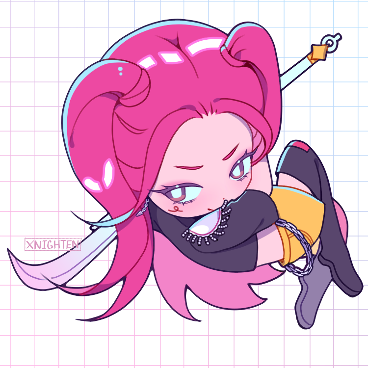 xnighten's tweet image. huntrix charms 🔜 #KPOPDEMONHUNTERS #rumi #zoey #mira