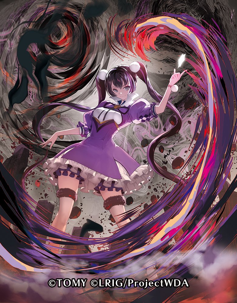 morechand's tweet image. 【お仕事】WIXOSS「PRIMAL SELECTOR」収録②
「ダーク・アウト」描いてますよろしくねっ
すっっっげえ前に描いた絵をヤミノちゃんでリメイクっす✍️🤤
#WIXOSS
#ウィクロス発売記念
