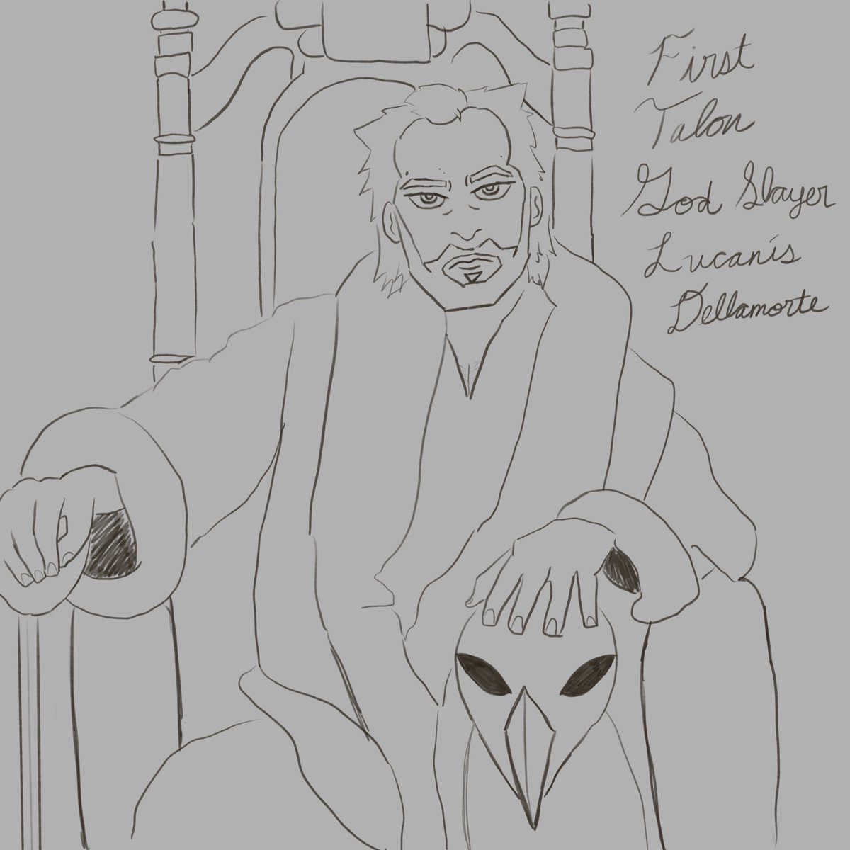 hannah_duhe's tweet image. Prompt 6 - First Talon
Gonna have to paint this one later 😔
#lucanisweek2025 #lucanis #lucanisdellamorte