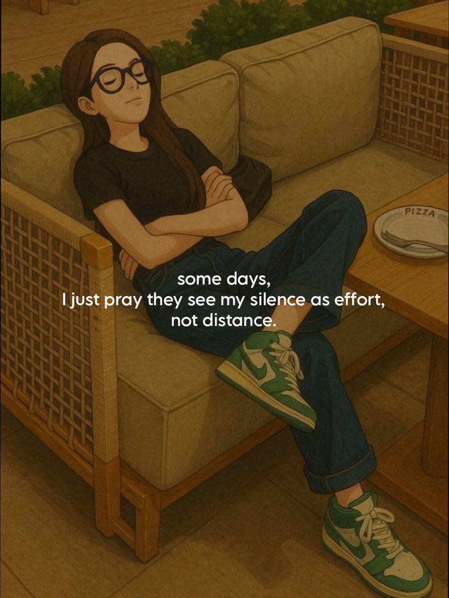 yourcloudnin3's tweet image. Some days, I just pray they see my silence as effort, not distance.